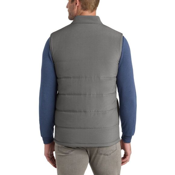 Travis Mathew Cold Bay Vest Embroidered Logo Gray - Picture 10 of 10